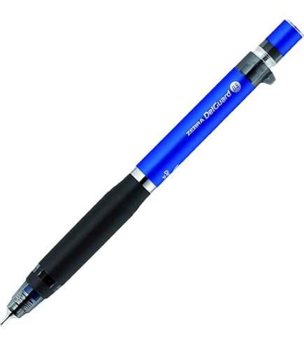 Zebra DRF-0.5 Zebra Drafix Mekanik Kurşun Kalem, Si̇yah-Kırmızı